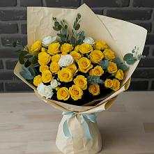 Букет цветов из:  Розы во Власихе