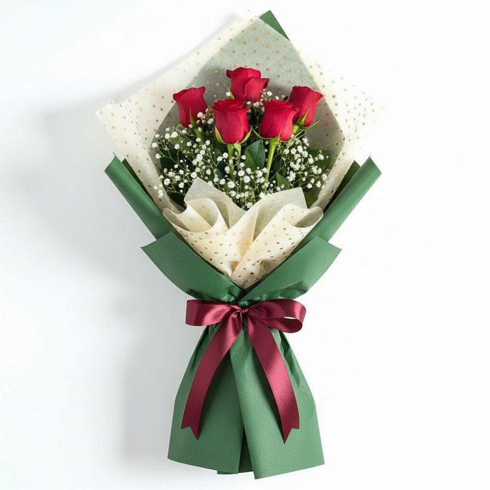 Букет цветов из: Розы во Власихе