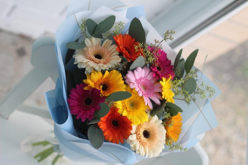 Букет цветов из: Герберы во Власихе