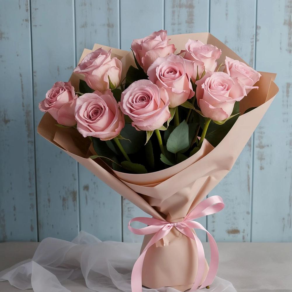 Букет цветов из: Розы во Власихе