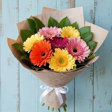 Букет цветов из:  Герберы во Власихе