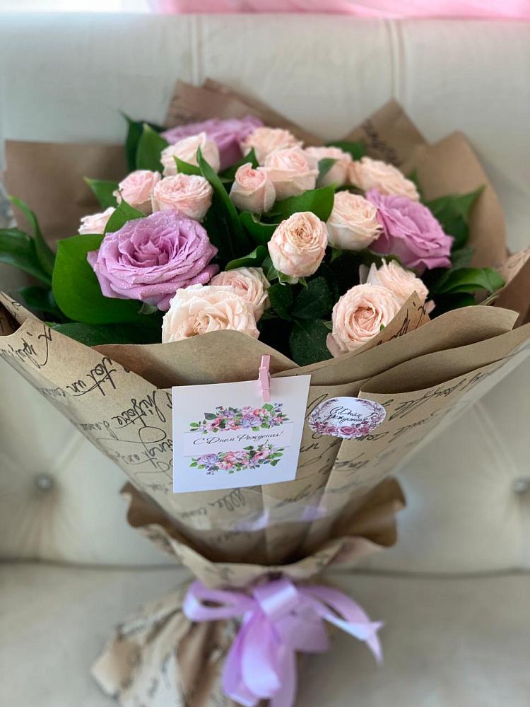 Букет цветов из: Розы во Власихе