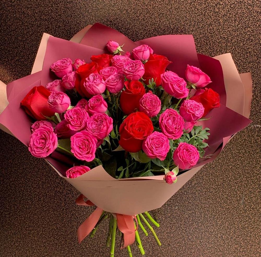 Букет В объятьях нежности во Власихе