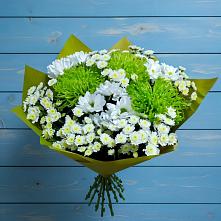 Букет цветов из:  Хризантемы во Власихе