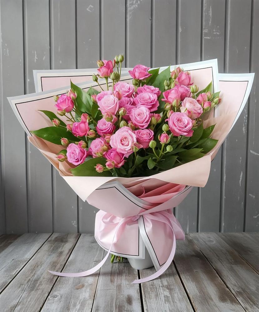 Букет Розовый кустик во Власихе