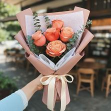 Букет цветов из:  Розы во Власихе