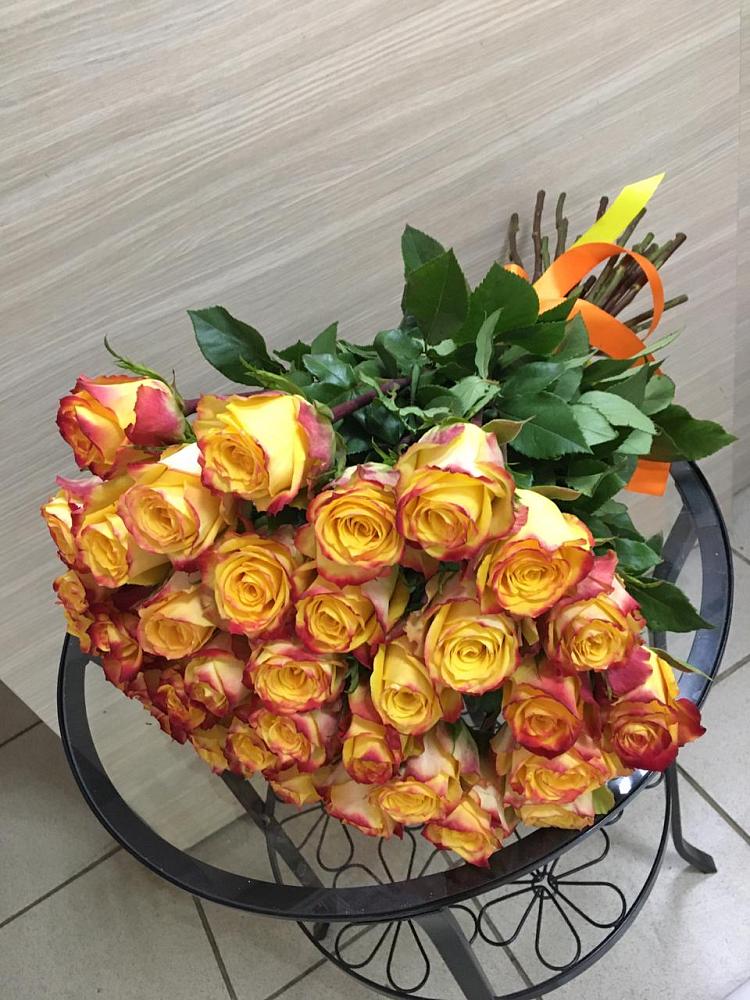 Букет Желтые розы во Власихе