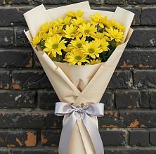 Букет цветов из:  Хризантемы во Власихе