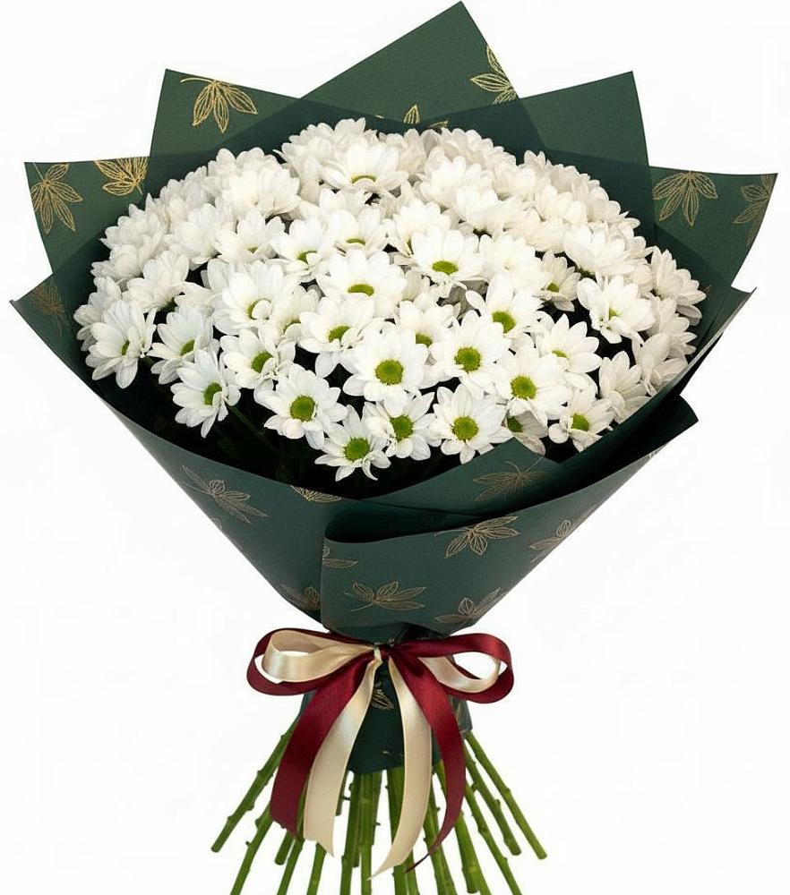 Букет цветов из: Хризантемы во Власихе