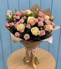 Букет цветов из:  Розы во Власихе