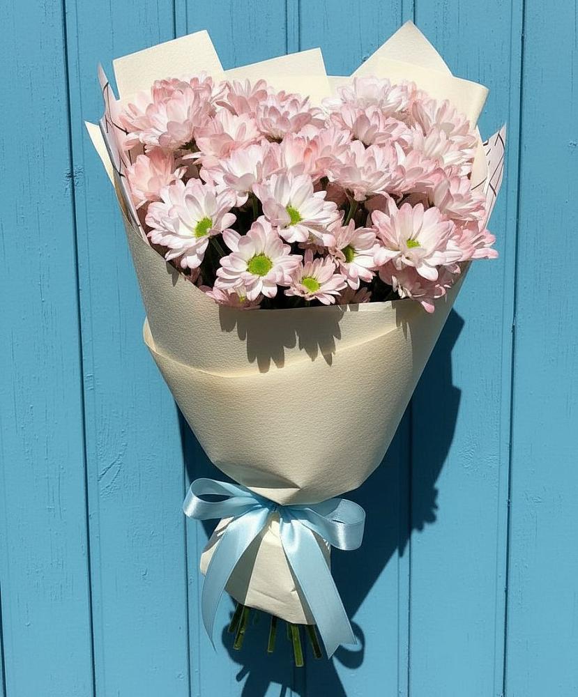 Букет цветов из: Хризантемы во Власихе