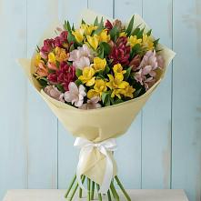 Букет цветов из:  Альстромерии во Власихе