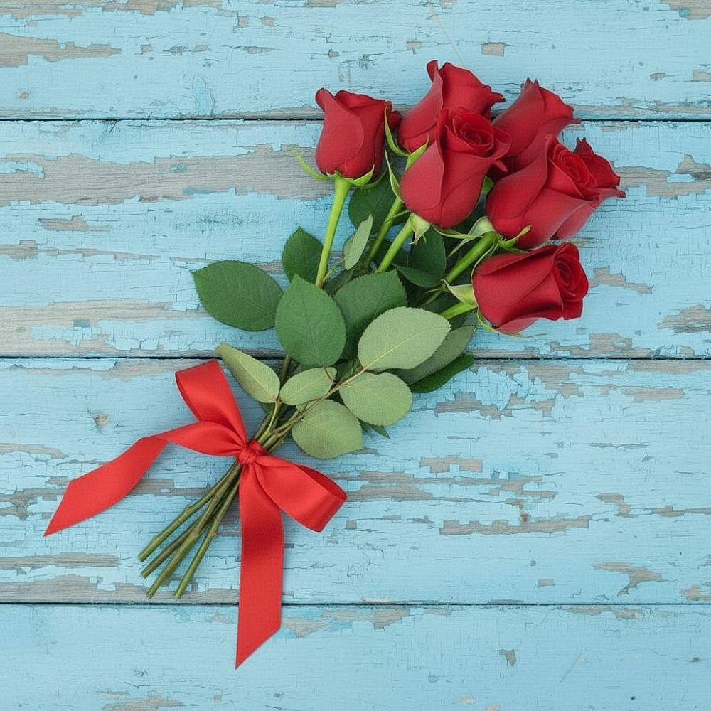Букет Красные розы во Власихе