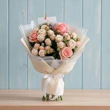 Букет цветов из:  Розы во Власихе