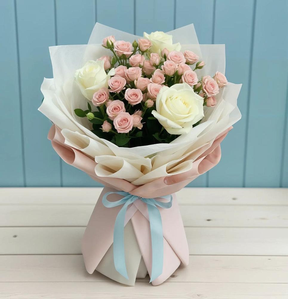 Букет цветов из: Розы во Власихе